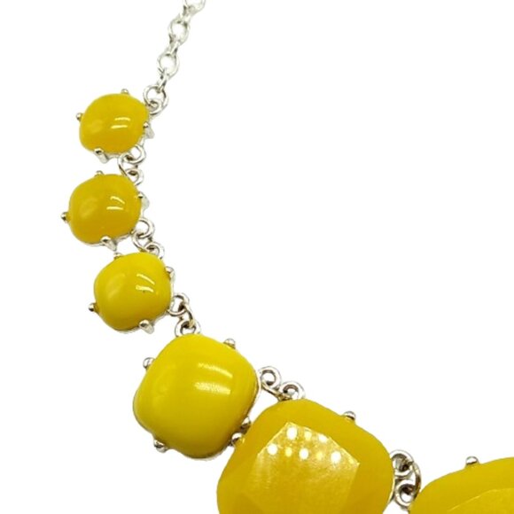 Yellow Statement Necklace - Picture 6 of 8